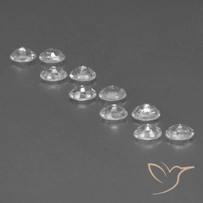 Shop natural 7.93ct ホワイト ジルコン gems, 楕円形, from カンボジア at GemSelect. In stock, global shipping!