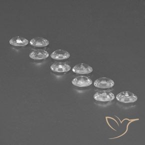 Shop natural 7.27ct ホワイト ジルコン gems, 楕円形, from カンボジア at GemSelect. In stock, global shipping!