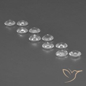 Shop natural 7.35ct ホワイト ジルコン gems, 楕円形, from カンボジア at GemSelect. In stock, global shipping!