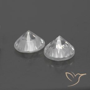 Shop natural 2.27ct ホワイト ジルコン gems, ラウンド, from カンボジア at GemSelect. In stock, global shipping!