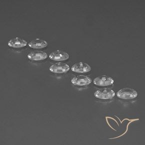 Shop natural 7.41ct ホワイト ジルコン gems, 楕円形, from カンボジア at GemSelect. In stock, global shipping!