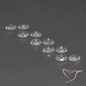 Shop natural 7.67ct ホワイト ジルコン gems, 楕円形, from カンボジア at GemSelect. In stock, global shipping!