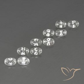 Shop natural 7.78ct ホワイト ジルコン gems, 楕円形, from カンボジア at GemSelect. In stock, global shipping!