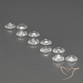 Shop natural 7.75ct ホワイト ジルコン gems, 楕円形, from カンボジア at GemSelect. In stock, global shipping!