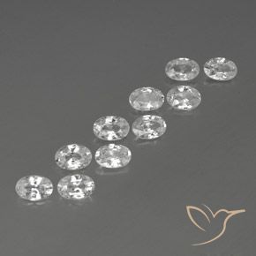 Shop natural 6.66ct ホワイト ジルコン gems, 楕円形, from カンボジア at GemSelect. In stock, global shipping!