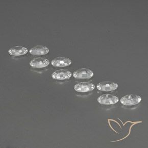Shop natural 6.66ct ホワイト ジルコン gems, 楕円形, from カンボジア at GemSelect. In stock, global shipping!
