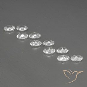Shop natural 6.93ct ホワイト ジルコン gems, 楕円形, from カンボジア at GemSelect. In stock, global shipping!