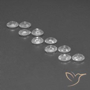 Shop natural 7.80ct ホワイト ジルコン gems, 楕円形, from カンボジア at GemSelect. In stock, global shipping!