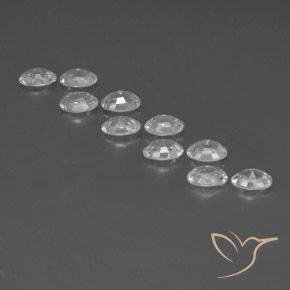 Shop natural 7.41ct ホワイト ジルコン gems, 楕円形, from カンボジア at GemSelect. In stock, global shipping!