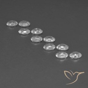 Shop natural 6.86ct ホワイト ジルコン gems, 楕円形, from カンボジア at GemSelect. In stock, global shipping!