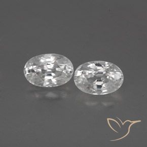 Shop natural 1.74ct ホワイト ジルコン gems, 楕円形, from カンボジア at GemSelect. In stock, global shipping!