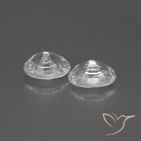 Shop natural 1.67ct ホワイト ジルコン gems, 楕円形, from カンボジア at GemSelect. In stock, global shipping!