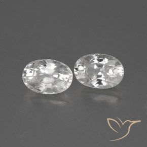 Shop natural 1.68ct ホワイト ジルコン gems, 楕円形, from カンボジア at GemSelect. In stock, global shipping!