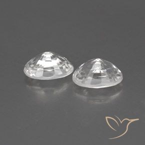 Shop natural 1.68ct ホワイト ジルコン gems, 楕円形, from カンボジア at GemSelect. In stock, global shipping!