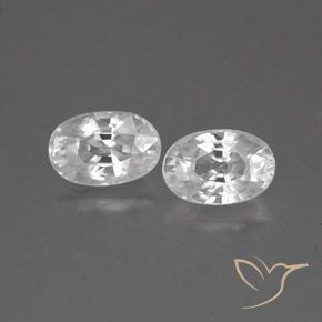 Shop natural 1.75ct ホワイト ジルコン gems, 楕円形, from カンボジア at GemSelect. In stock, global shipping!