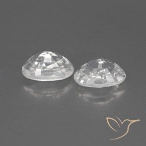 Shop natural 1.75ct ホワイト ジルコン gems, 楕円形, from カンボジア at GemSelect. In stock, global shipping!