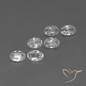 Shop natural 3.75ct ホワイト ジルコン gems, 楕円形, from カンボジア at GemSelect. In stock, global shipping!