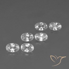 Shop natural 5.04ct ホワイト ジルコン gems, 楕円形, from カンボジア at GemSelect. In stock, global shipping!