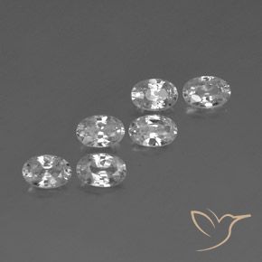 Shop natural 4.38ct ホワイト ジルコン gems, 楕円形, from カンボジア at GemSelect. In stock, global shipping!