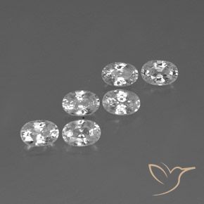 Shop natural 4.83ct ホワイト ジルコン gems, 楕円形, from カンボジア at GemSelect. In stock, global shipping!