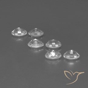 Shop natural 4.83ct ホワイト ジルコン gems, 楕円形, from カンボジア at GemSelect. In stock, global shipping!