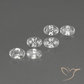 Shop natural 4.74ct ホワイト ジルコン gems, 楕円形, from カンボジア at GemSelect. In stock, global shipping!