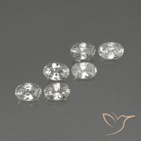 Shop natural 4.54ct ホワイト ジルコン gems, 楕円形, from カンボジア at GemSelect. In stock, global shipping!