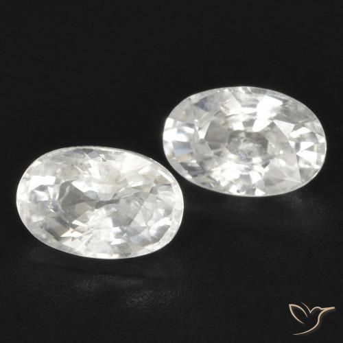 Shop natural 1.67ct ホワイト ジルコン gems, 楕円形, from カンボジア at GemSelect. In stock, global shipping!
