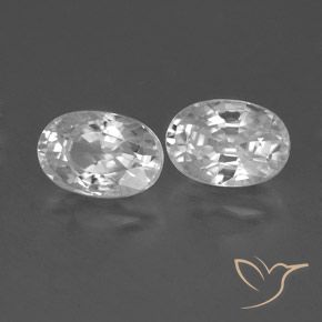 Shop natural 1.76ct ホワイト ジルコン gems, 楕円形, from カンボジア at GemSelect. In stock, global shipping!