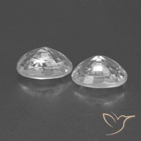 Shop natural 1.76ct ホワイト ジルコン gems, 楕円形, from カンボジア at GemSelect. In stock, global shipping!