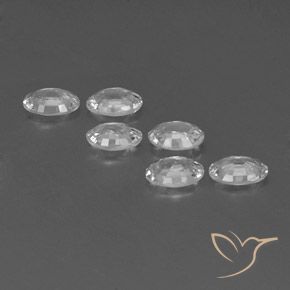 Shop natural 3.92ct ホワイト ジルコン gems, 楕円形, from カンボジア at GemSelect. In stock, global shipping!