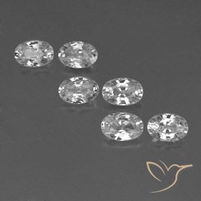 Shop natural 4.55ct ホワイト ジルコン gems, 楕円形, from カンボジア at GemSelect. In stock, global shipping!