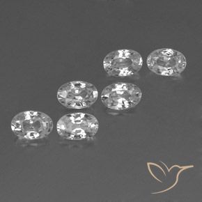 Shop natural 4.42ct ホワイト ジルコン gems, 楕円形, from カンボジア at GemSelect. In stock, global shipping!