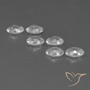 Shop natural 4.32ct ホワイト ジルコン gems, 楕円形, from カンボジア at GemSelect. In stock, global shipping!