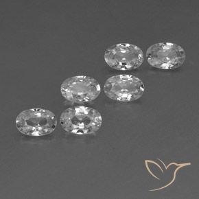 Shop natural 4.07ct ホワイト ジルコン gems, 楕円形, from カンボジア at GemSelect. In stock, global shipping!