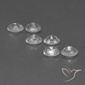 Shop natural 4.77ct ホワイト ジルコン gems, 楕円形, from カンボジア at GemSelect. In stock, global shipping!