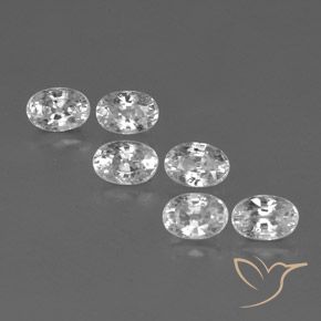 Shop natural 5.32ct ホワイト ジルコン gems, 楕円形, from カンボジア at GemSelect. In stock, global shipping!