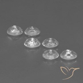 Shop natural 5.32ct ホワイト ジルコン gems, 楕円形, from カンボジア at GemSelect. In stock, global shipping!