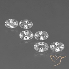 Shop natural 4.68ct ホワイト ジルコン gems, 楕円形, from カンボジア at GemSelect. In stock, global shipping!