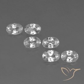 Shop natural 4.55ct ホワイト ジルコン gems, 楕円形, from カンボジア at GemSelect. In stock, global shipping!