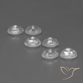 Shop natural 5.35ct ホワイト ジルコン gems, 楕円形, from カンボジア at GemSelect. In stock, global shipping!