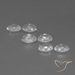 Shop natural 4.69ct ホワイト ジルコン gems, 楕円形, from カンボジア at GemSelect. In stock, global shipping!