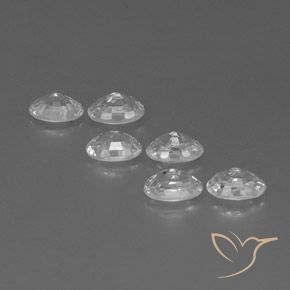 Shop natural 4.61ct ホワイト ジルコン gems, 楕円形, from カンボジア at GemSelect. In stock, global shipping!