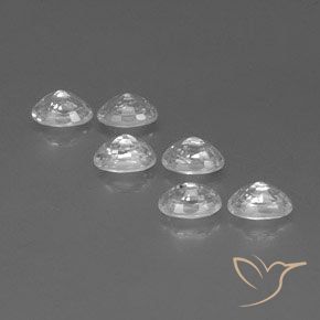 Shop natural 5.14ct ホワイト ジルコン gems, 楕円形, from カンボジア at GemSelect. In stock, global shipping!