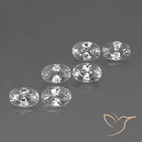 Shop natural 5.01ct ホワイト ジルコン gems, 楕円形, from カンボジア at GemSelect. In stock, global shipping!