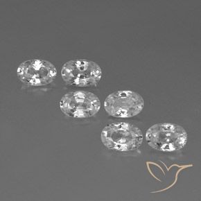 Shop natural 4.45ct ホワイト ジルコン gems, 楕円形, from カンボジア at GemSelect. In stock, global shipping!