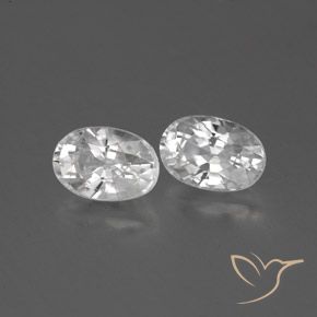 Shop natural 1.63ct ホワイト ジルコン gems, 楕円形, from カンボジア at GemSelect. In stock, global shipping!