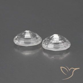Shop natural 1.64ct ホワイト ジルコン gems, 楕円形, from カンボジア at GemSelect. In stock, global shipping!