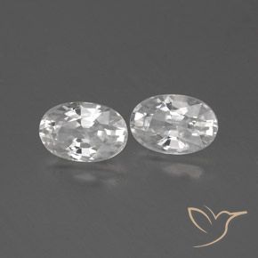 Shop natural 1.70ct ホワイト ジルコン gems, 楕円形, from カンボジア at GemSelect. In stock, global shipping!