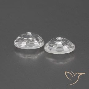 Shop natural 1.69ct ホワイト ジルコン gems, 楕円形, from カンボジア at GemSelect. In stock, global shipping!